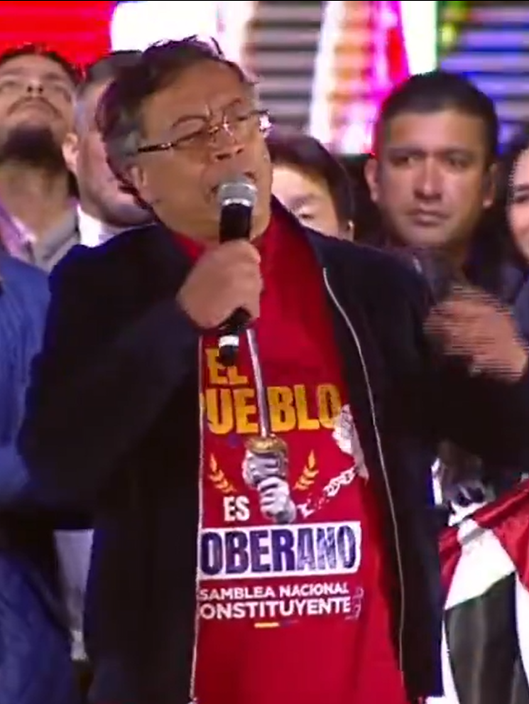 Imagen de Y Gustavo Petro dice no tengo ni un dolar en Estados Unidos no hay ninguna cuenta qué congelarme. No tengo ni ganas ni nunca en el futuro de hacer negocios en los Estados Unidos de América